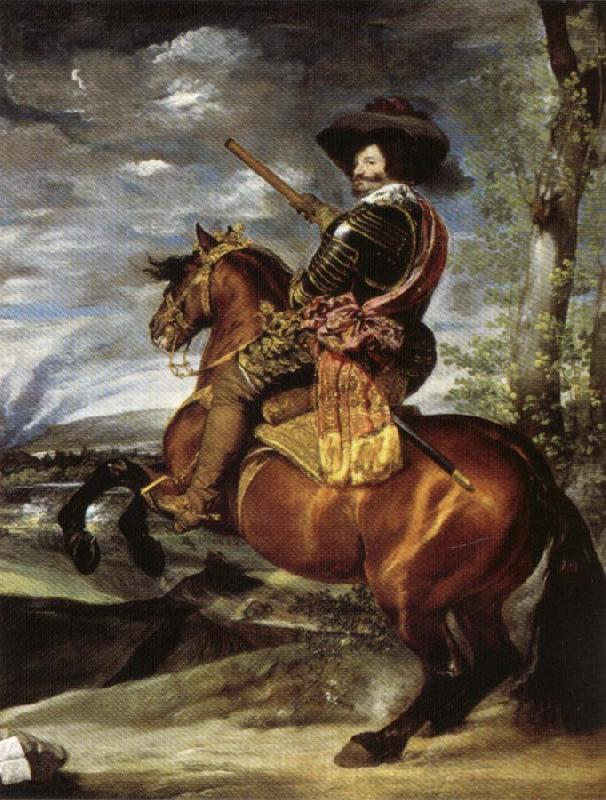 Diego Velazquez Equestraian Portrait of Gaspar de Guzman,Duke of Olivares